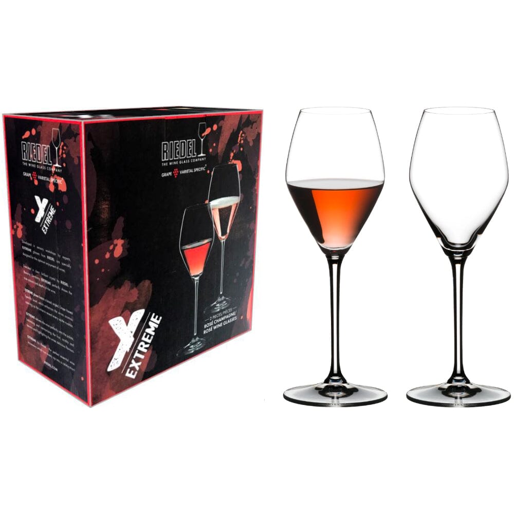 Riedel Extreme Champagne/Rose Set Of 2 Clear
