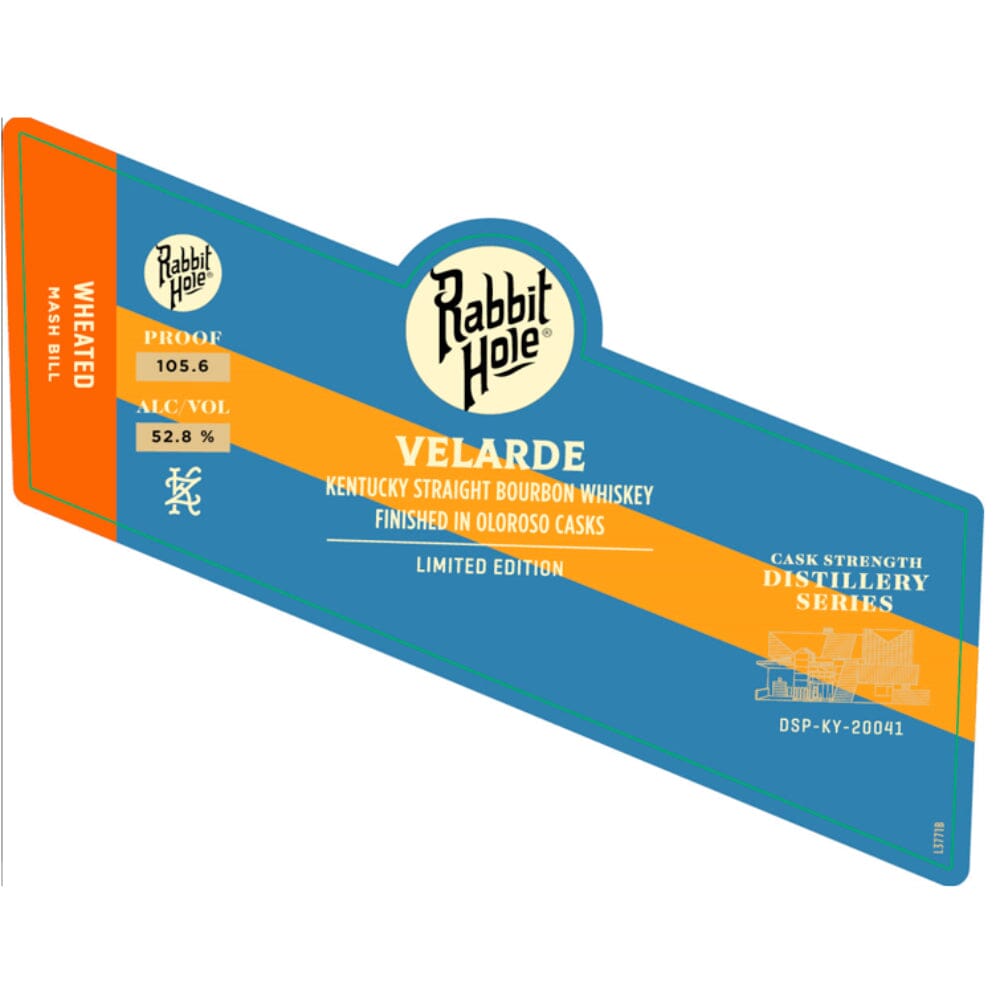 Rabbit Hole Velarde Wheated Bourbon Bourbon Rabbit Hole Distillery
