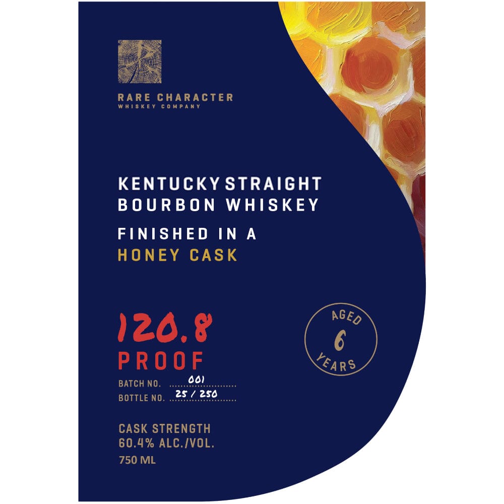 Rare Character Kentucky Straight Bourbon Finished in a Honey Cask Bourbon Rare Character Whiskey