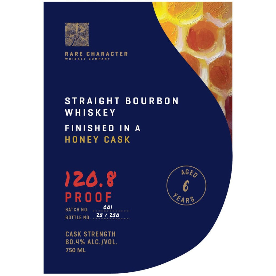 Rare Character Straight Bourbon Finished in a Honey Cask Bourbon Rare Character Whiskey