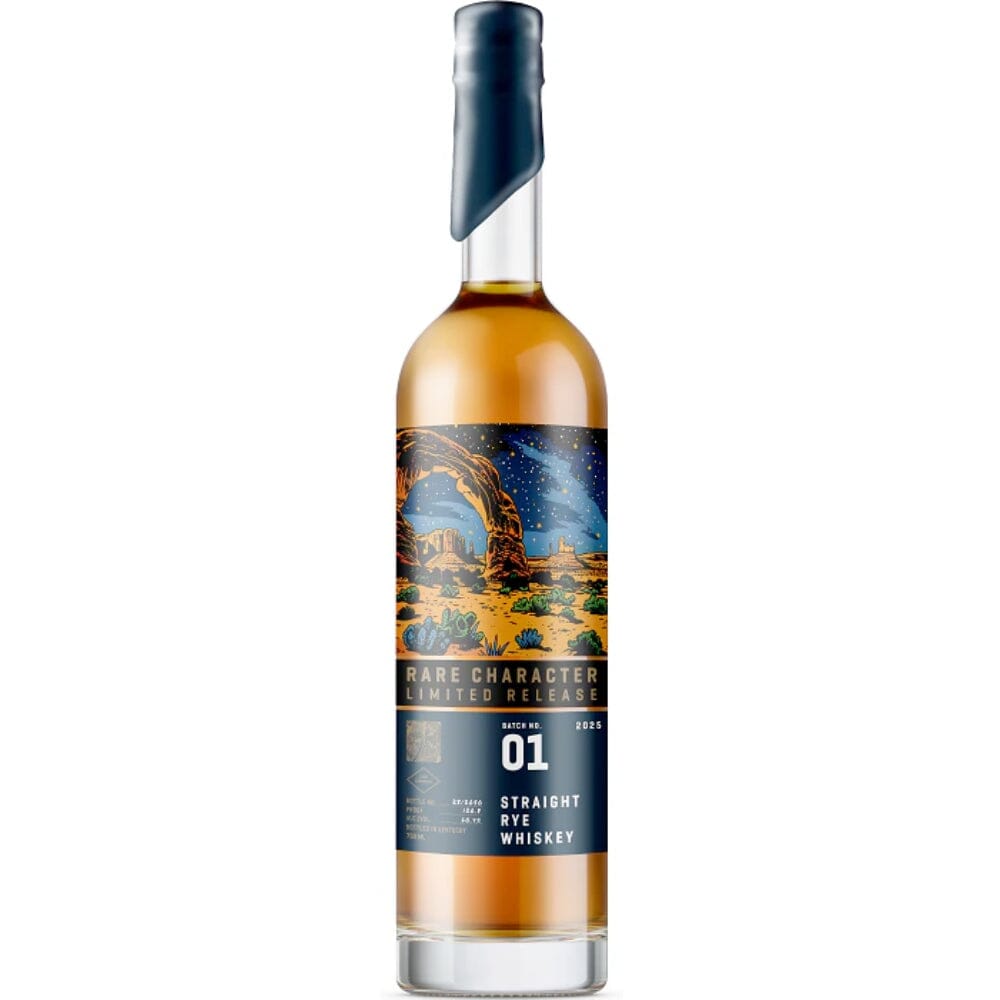 Rare Character Straight Rye Whiskey Batch 1 2025 Release Rye Whiskey Rare Character Whiskey