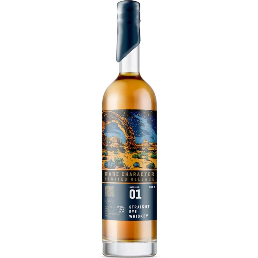 Rare Character Straight Rye Whiskey Batch 1 2025 Release Rye Whiskey Rare Character Whiskey