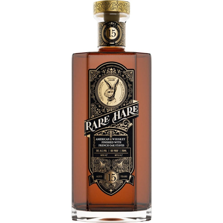Rare Hare 15 Year Old Whiskey Finished With French Oak Staves American Whiskey Rare Hare Spirits