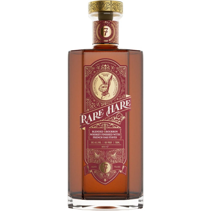Rare Hare 7 Year Old Bourbon Finished with French Oak Staves Bourbon Rare Hare Spirits