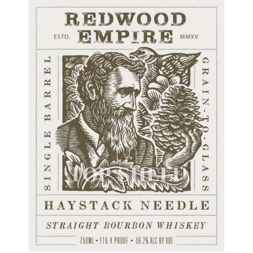 Redwood Empire Haystack Needle Single Barrel Select Bourbon Bourbon Redwood Empire Whiskey