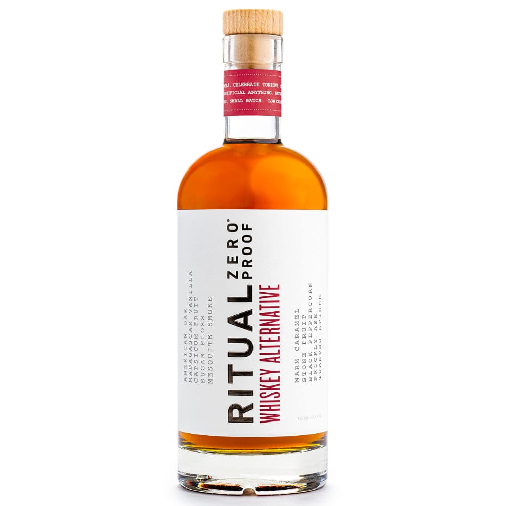 Ritual Zero Proof Whiskey Alternative Non-Alcoholic Spirits Ritual Zero Proof