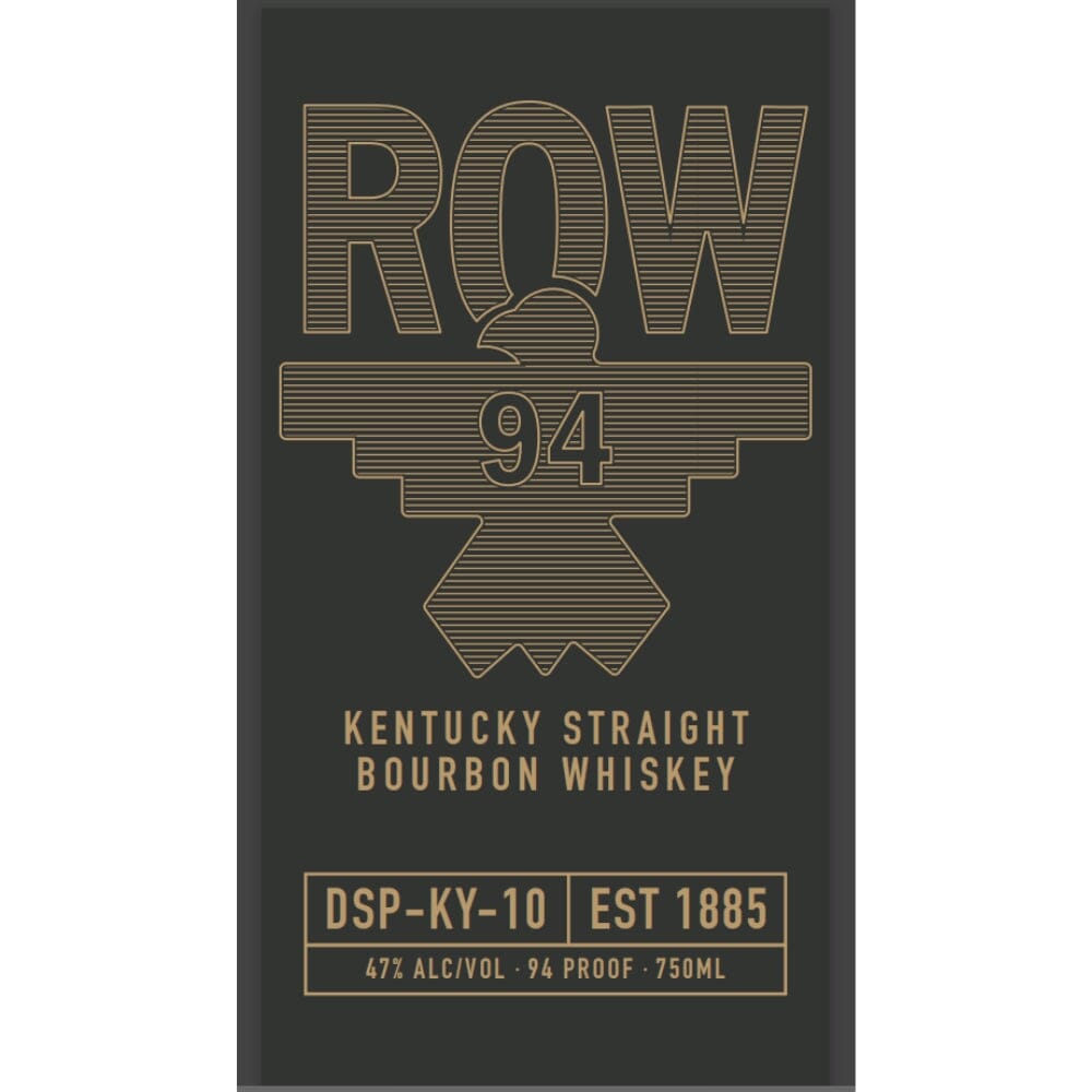 Row 94 Straight Bourbon by Dierks Bentley Bourbon Row 94