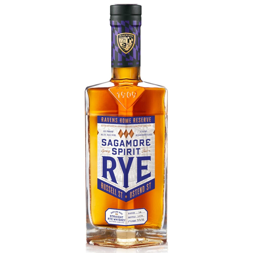 Sagamore Spirit Ravens Home Reserve Rye Whiskey Rye Whiskey Sagamore Spirit