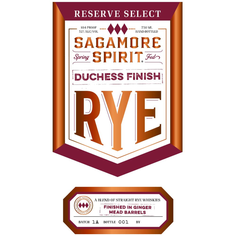 Sagamore Spirit Reserve Select Duchess Finish Rye Rye Whiskey Sagamore Spirit