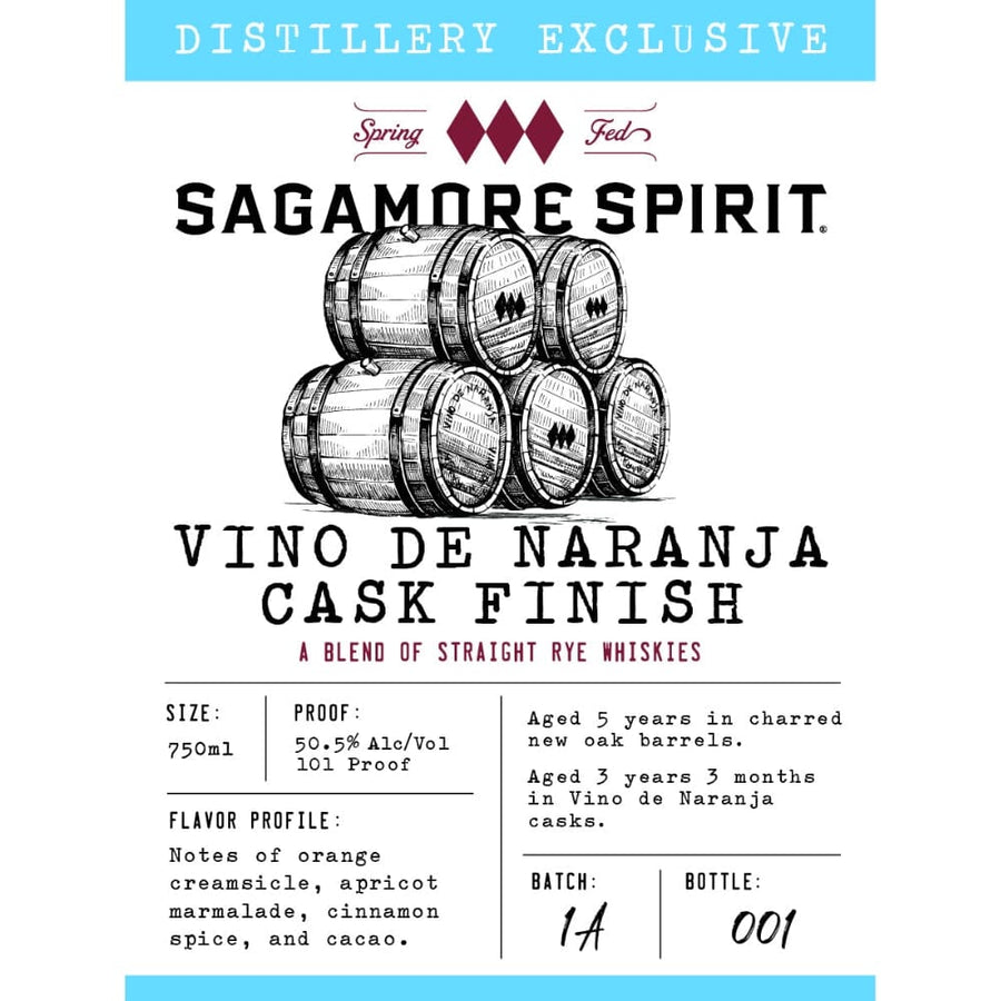 Sagamore Spirit Vino de Naranja Cask Finish Rye Whiskey Rye Whiskey Sagamore Spirit