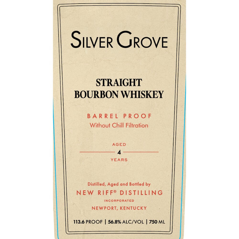 Silver Grove Straight Bourbon 2024 Release Bourbon New Riff Distilling
