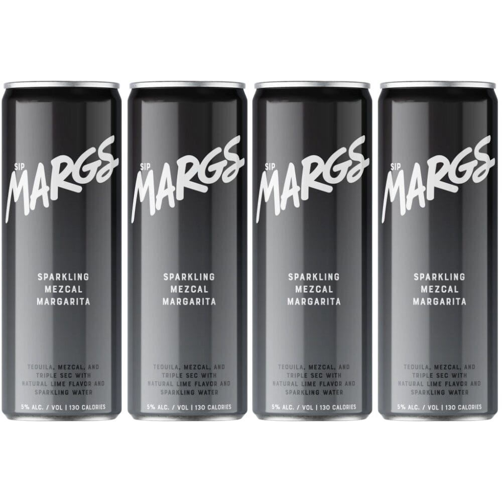 SipMARGS Mezcal Margarita 4PK Ready-To-Drink Cocktails SipMARGS