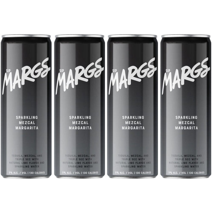 SipMARGS Mezcal Margarita 4PK Ready-To-Drink Cocktails SipMARGS