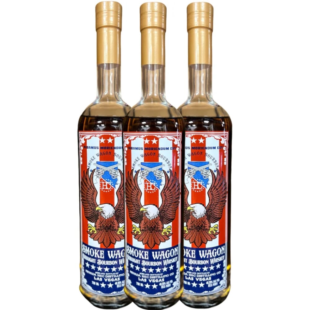 Smoke Wagon Fourth of July 2024 Bourbon 3pk Bourbon Smoke Wagon Bourbon