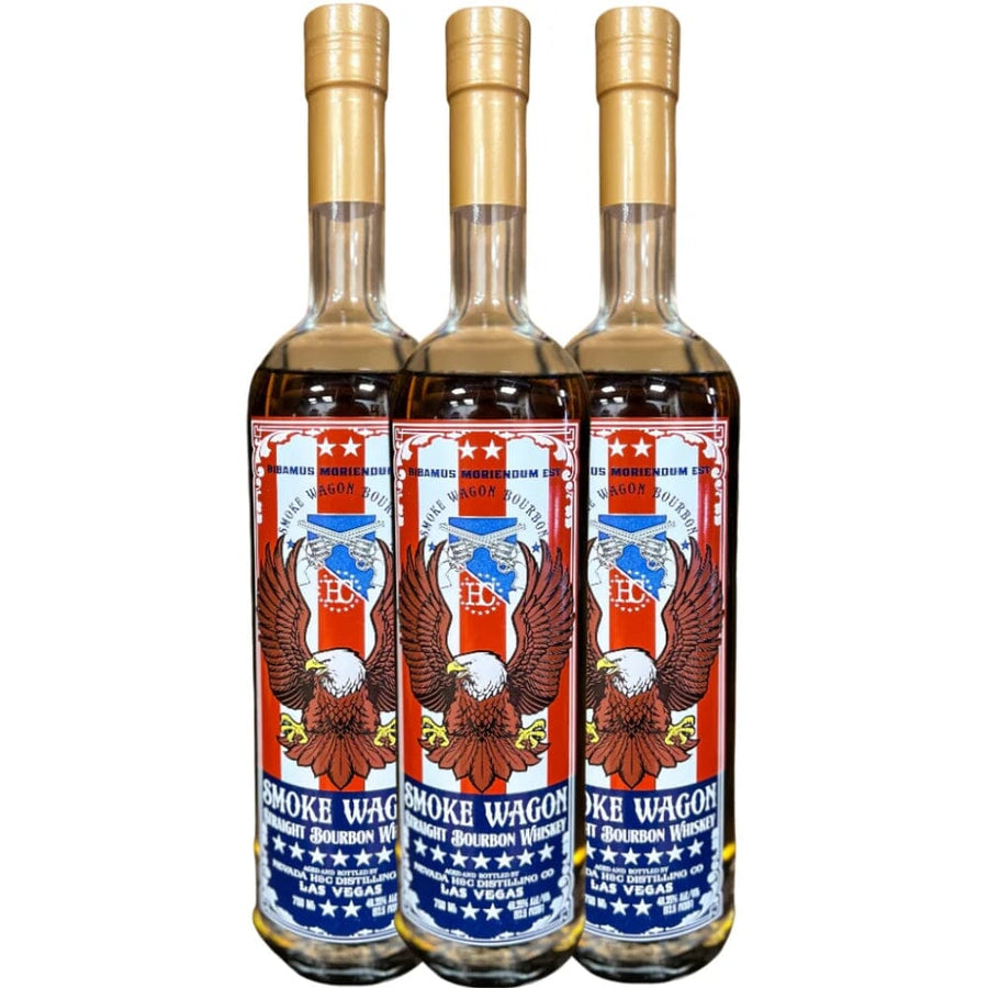 Smoke Wagon Fourth of July 2024 Bourbon 3pk Bourbon Smoke Wagon Bourbon