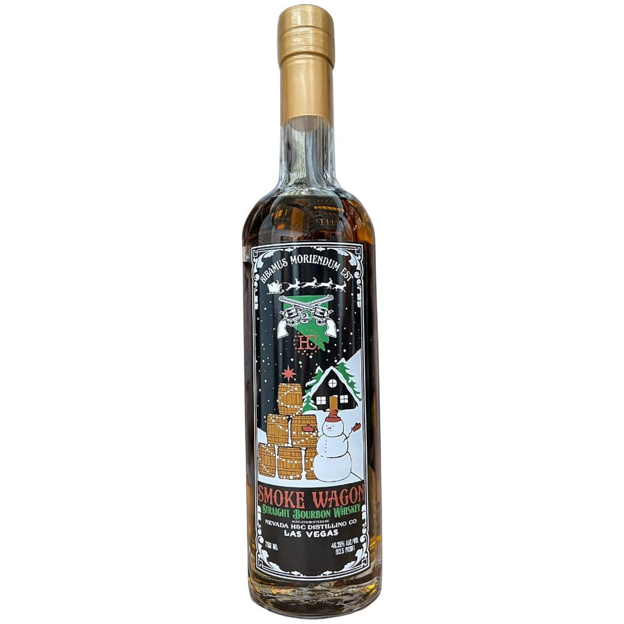 Smoke Wagon Straight Bourbon Christmas 2024 Limited Edition Bourbon Smoke Wagon Bourbon