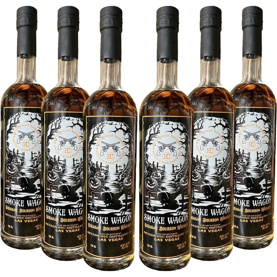 Smoke Wagon Straight Bourbon Glow In The Dark Halloween Edition 2024 6pk Bourbon Smoke Wagon Bourbon