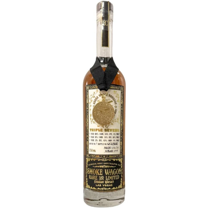 Smoke Wagon Triple Sevens Straight Whiskey Straight American Whiskey Smoke Wagon Bourbon