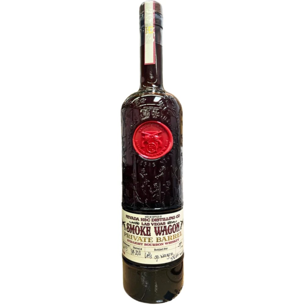 Smoke Wagon 'Let's Go Wagon' Private Barrel Straight Bourbon Whiskey Selected by Nestor Liquor Bourbon Smoke Wagon Bourbon