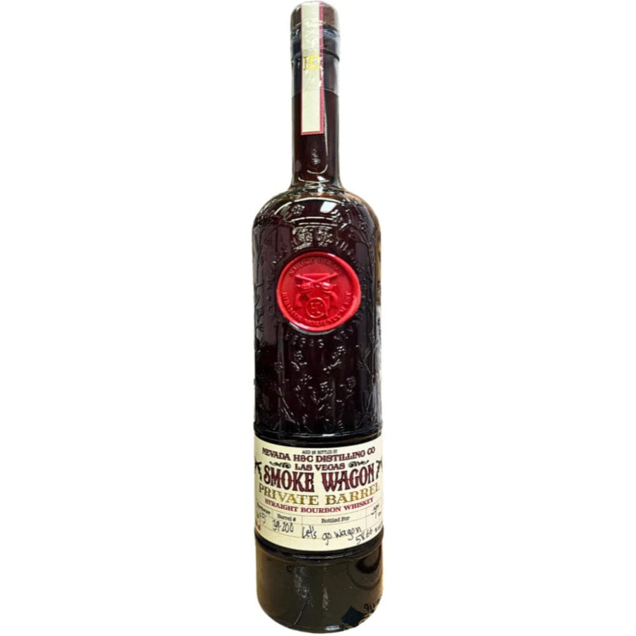 Smoke Wagon 'Let's Go Wagon' Private Barrel Straight Bourbon Whiskey Selected by Nestor Liquor Bourbon Smoke Wagon Bourbon