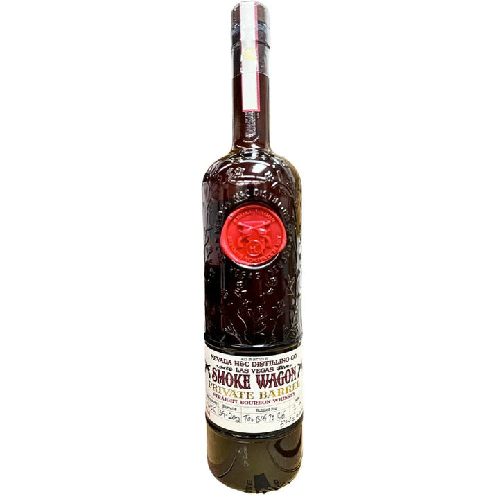 Smoke Wagon 'Too Big To Rig' Private Barrel Straight Bourbon Whiskey Selected by Sip Whiskey Bourbon Smoke Wagon Bourbon