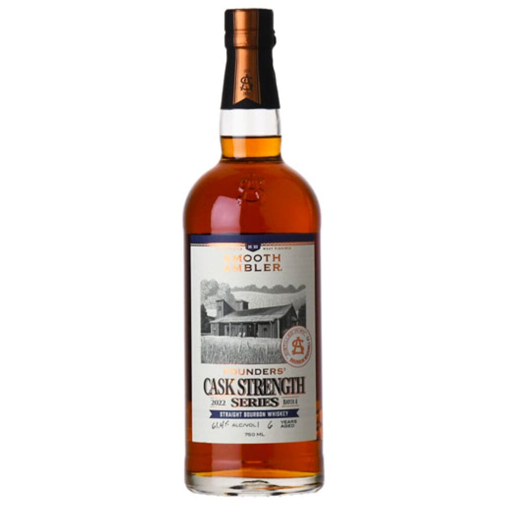 Smooth Ambler Founder's Cask Strength 6 Year Old 2022 Series Batch #4 Bourbon Smooth Ambler