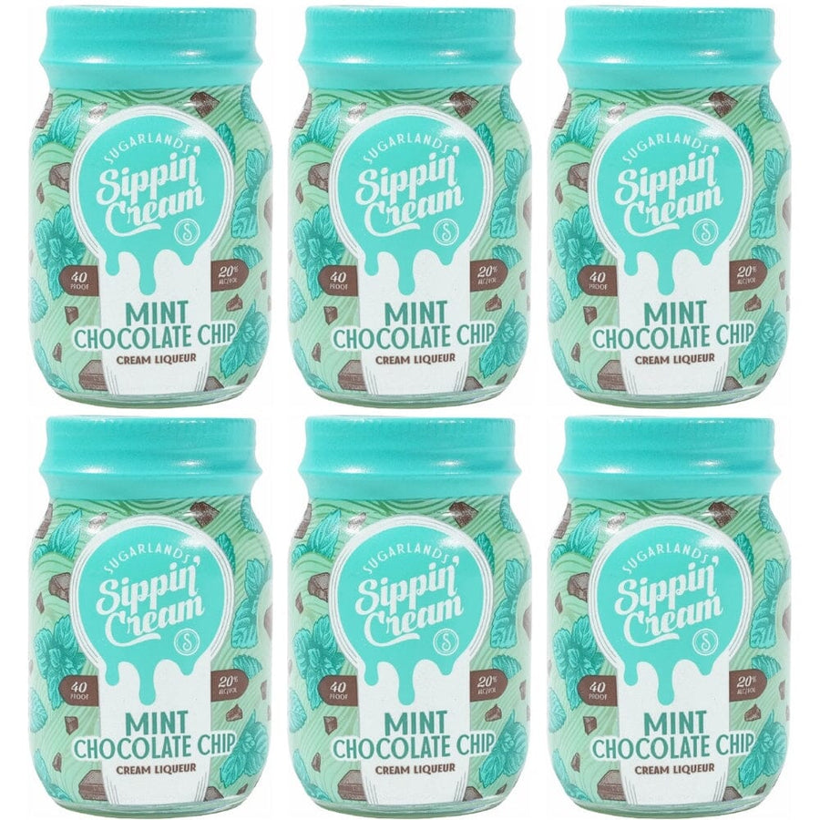 Sugarlands Sippin' Cream Mint Chocolate Chip 50ml 6pk Liqueur Sugarlands Distilling Company