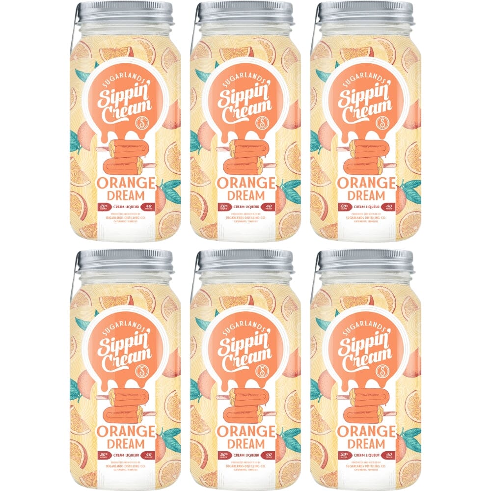 Sugarlands Sippin' Cream Orange Dream 50ml 6pk Liqueur Sugarlands Distilling Company
