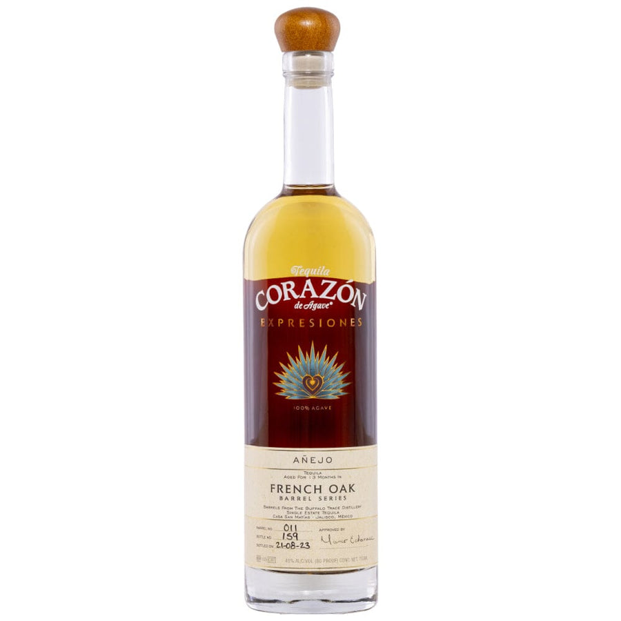 Corazon French Oak Expresiones Añejo Tequila 2023 Release Tequila Expresiones Del Corazón