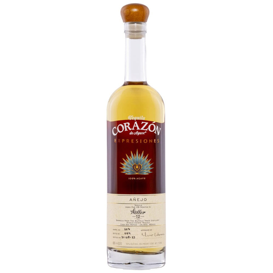 Corazon Weller 12 Expresiones Añejo Tequila 2023 Release Tequila Expresiones Del Corazón