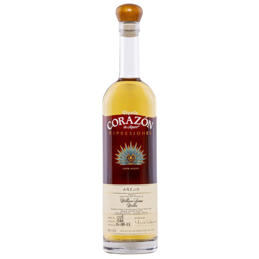 Corazon William Larue Weller Expresiones Añejo Tequila 2023 Release Tequila Expresiones Del Corazón