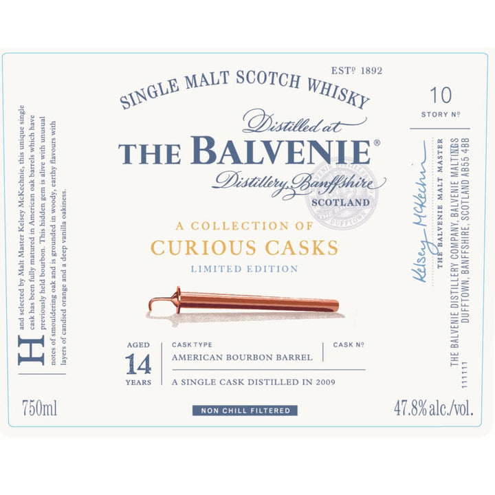 The Balvenie A Collection of Curious Casks 14 Year Old Scotch Whisky The Balvenie