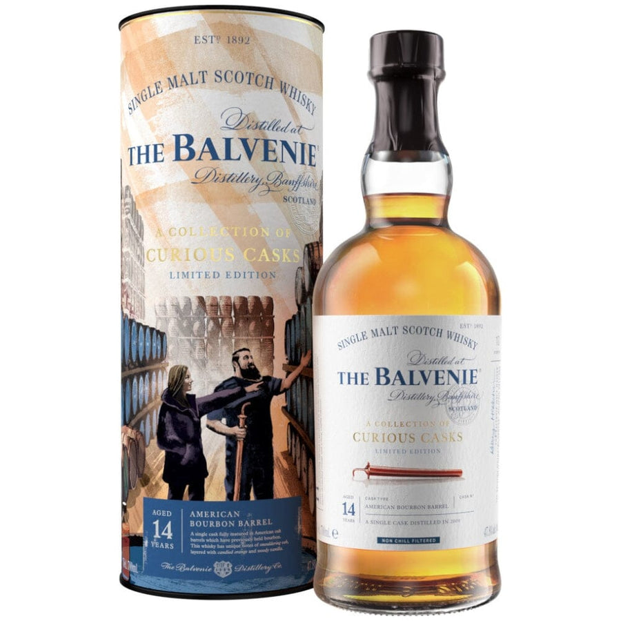 The Balvenie A Collection of Curious Casks 14 Year Old Scotch Whisky The Balvenie