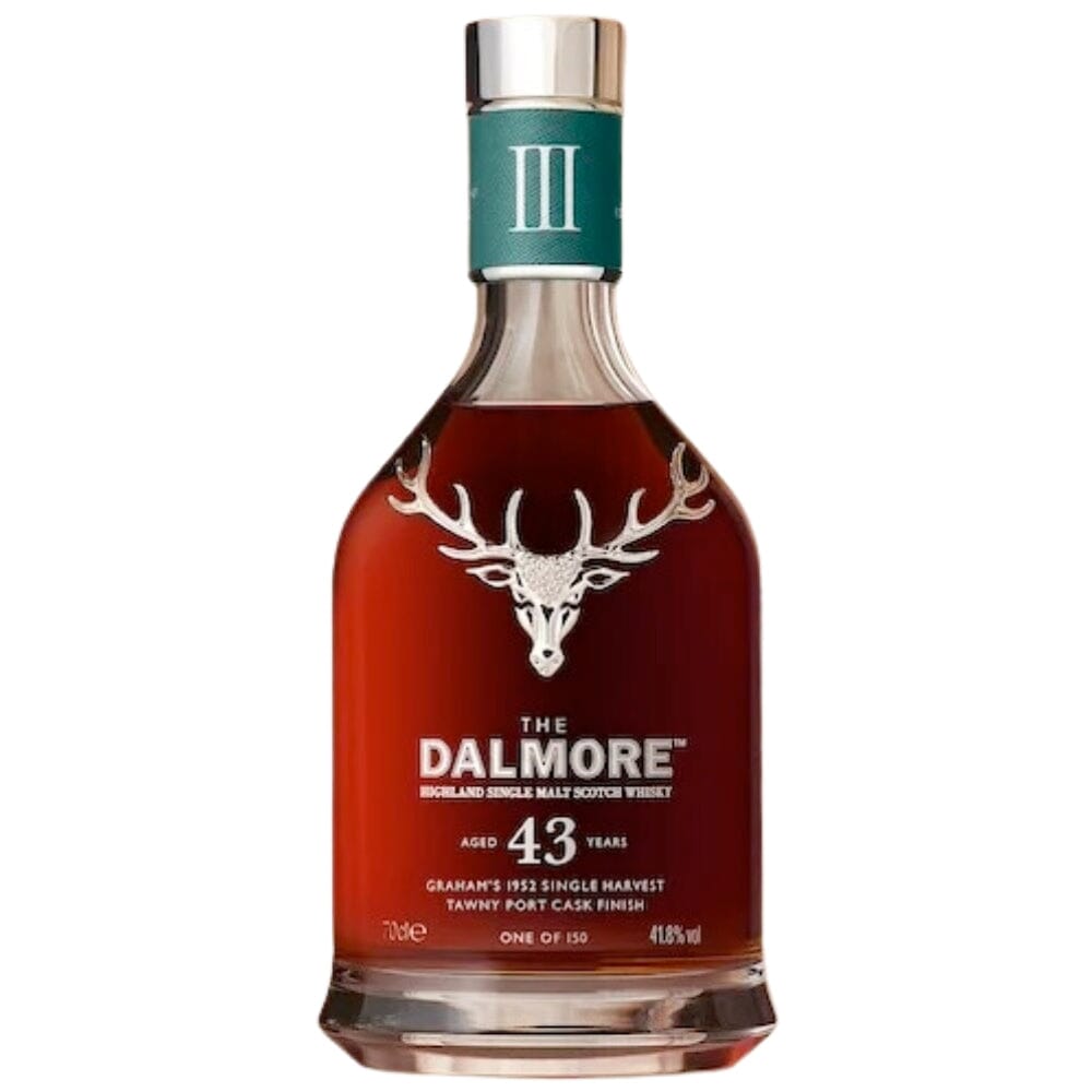 The Dalmore 43 Year Old Graham’s 1952 Single Harvest Tawny Port Cask Scotch The Dalmore