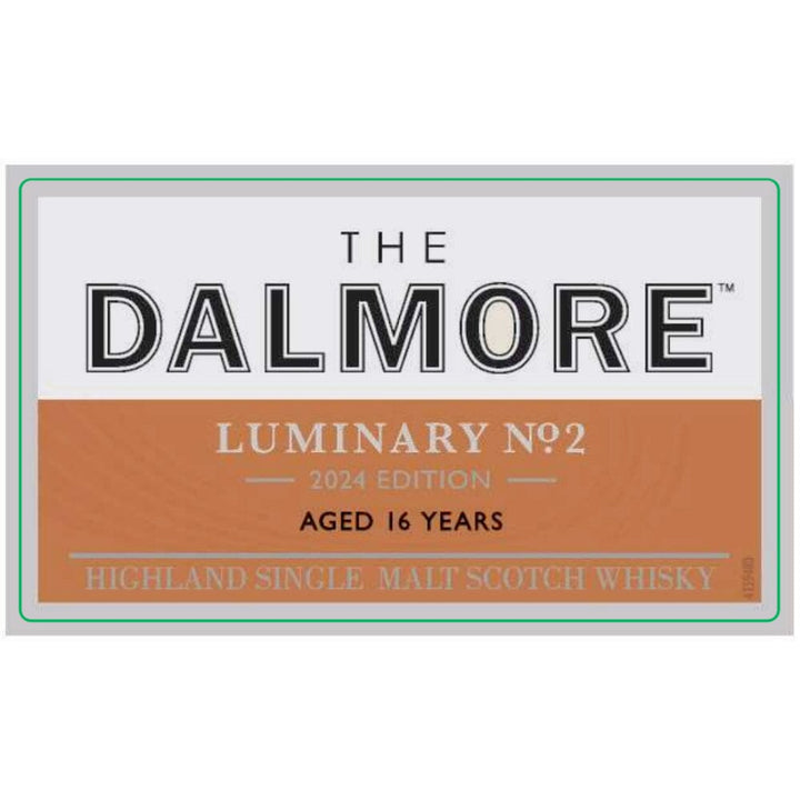 The Dalmore Luminary No. 2 2024 Edition Scotch The Dalmore