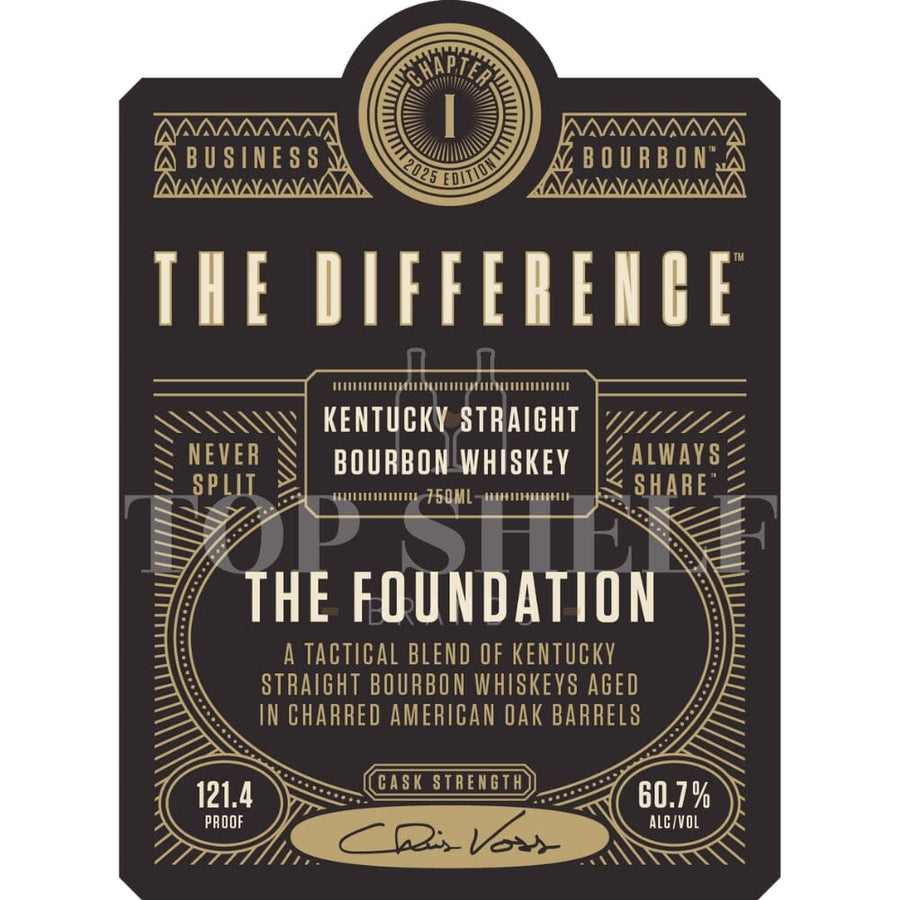 The Difference Chapter 1: The Foundation Bourbon Bourbon The Difference Bourbon