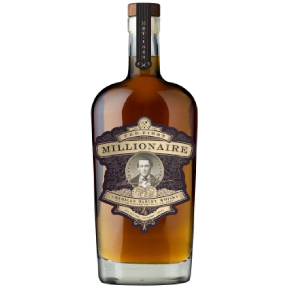 The First Millionaire American Barley Whisky American Whiskey The First Millionaire