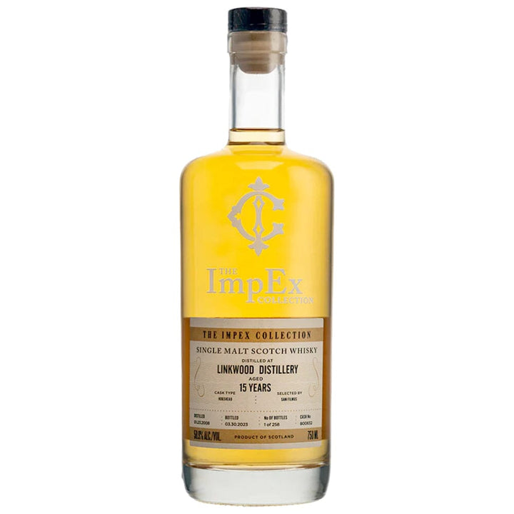 The ImpEx Collection Linkwood Distillery 15 Year Old 2008 Scotch The ImpEx Collection
