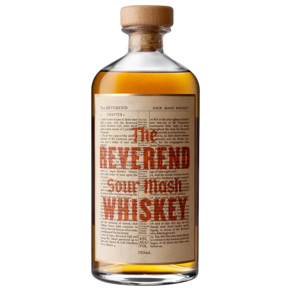 The Reverend Sour Mash Whiskey whiskey, sour mash Call Family Distillers