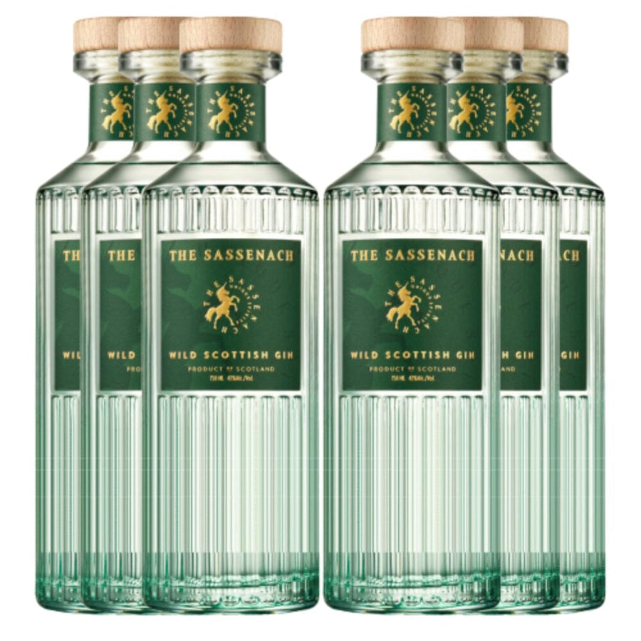 The Sassenach Wild Scottish Gin 6 Bottle Bundle gin The Sassenach