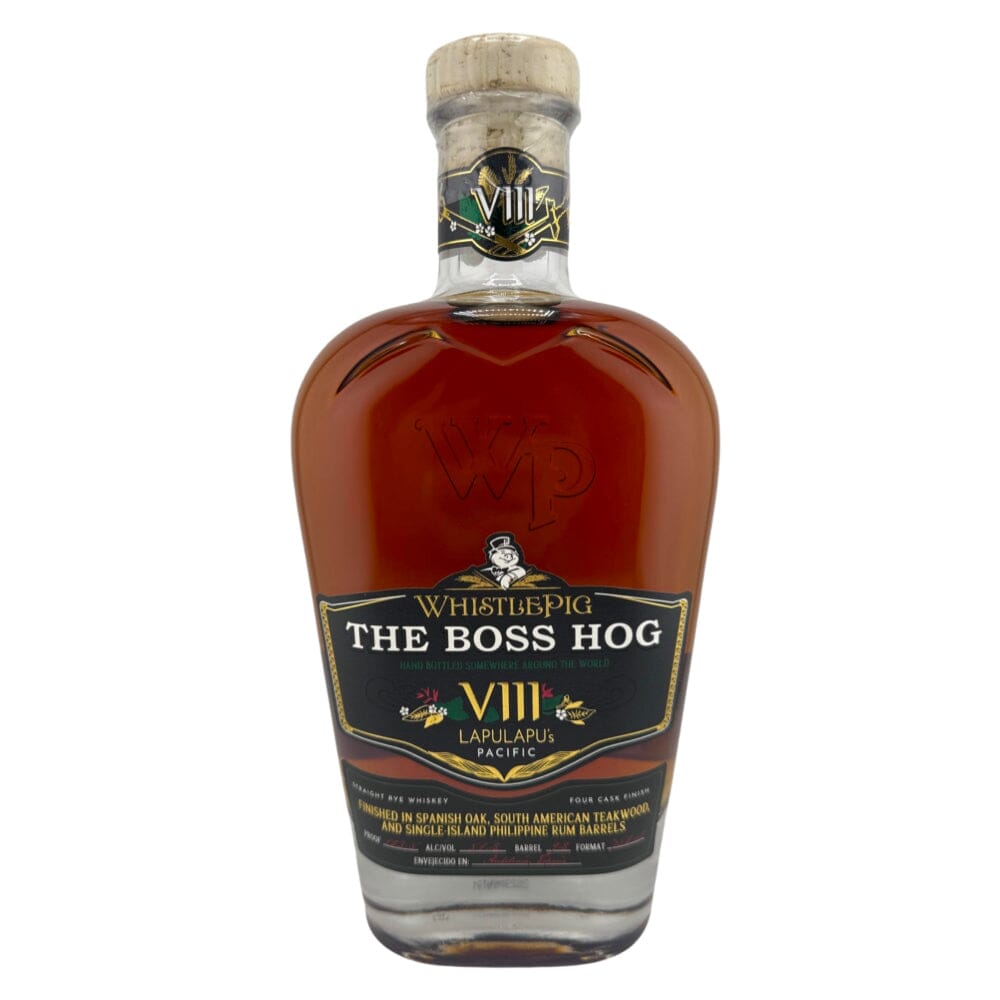 WhistlePig The Boss Hog "The One That Made It Around The World" Rye Whiskey WhistlePig