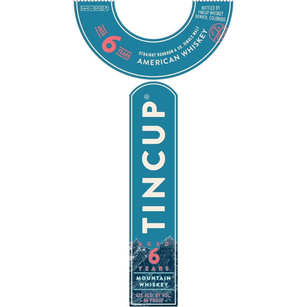 Tincup 6 Year Old American Whiskey American Whiskey Tincup Whiskey