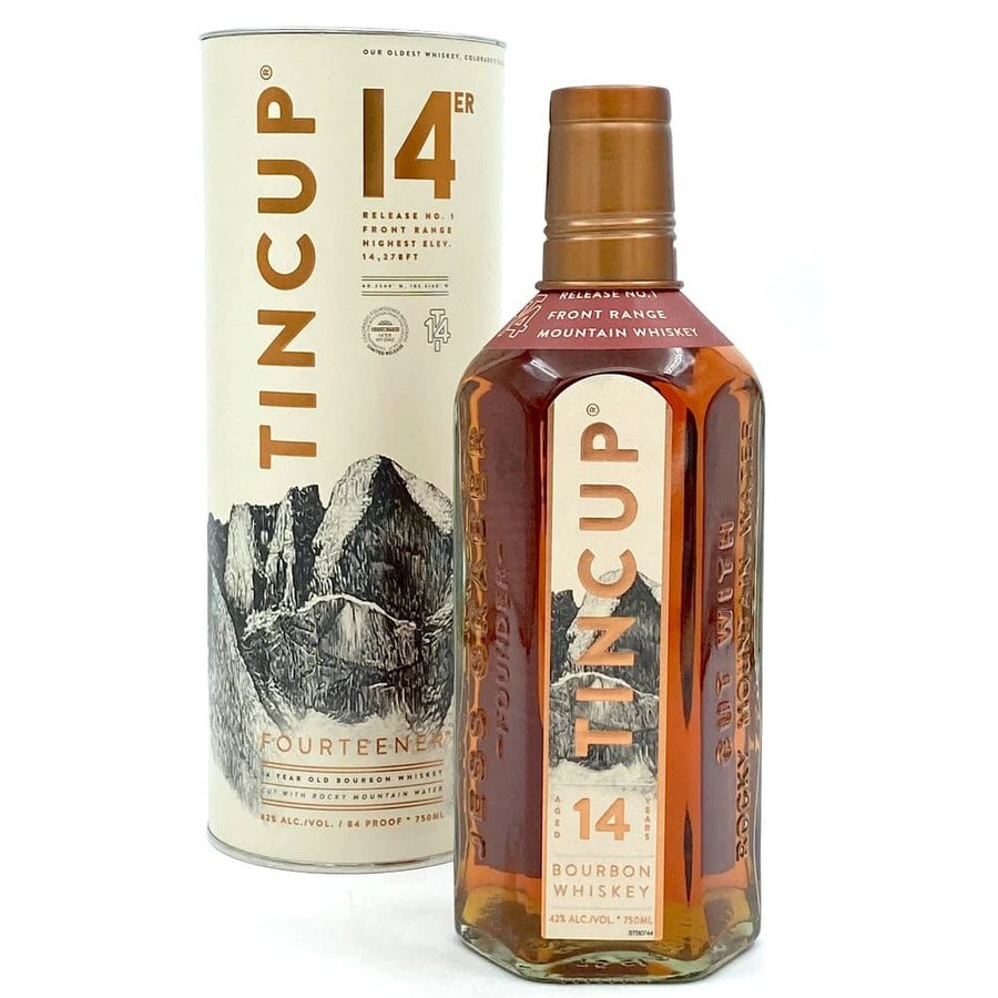 Tincup Fourteener Bourbon Tincup Whiskey