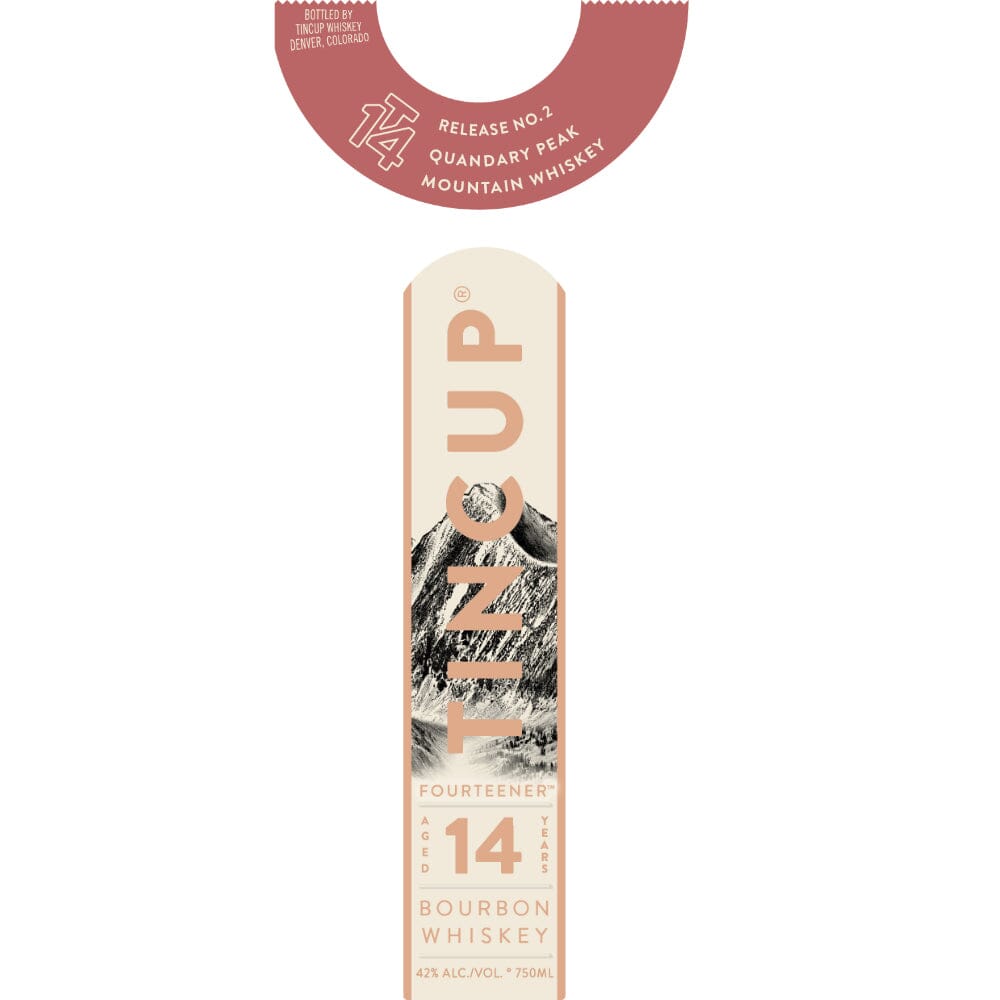 Tincup Fourteener Release No. 2 Bourbon Tincup Whiskey