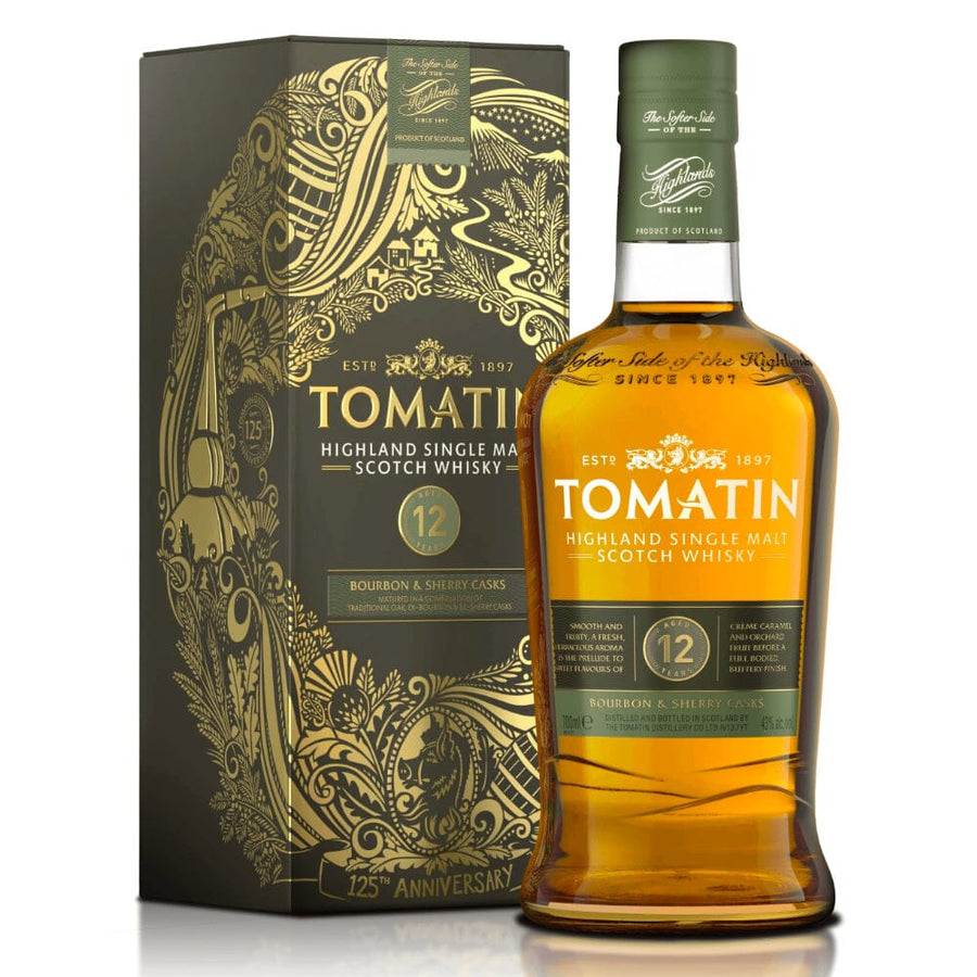 Tomatin 12 Year Old Single Malt Scotch Whisky Scotch Tomatin