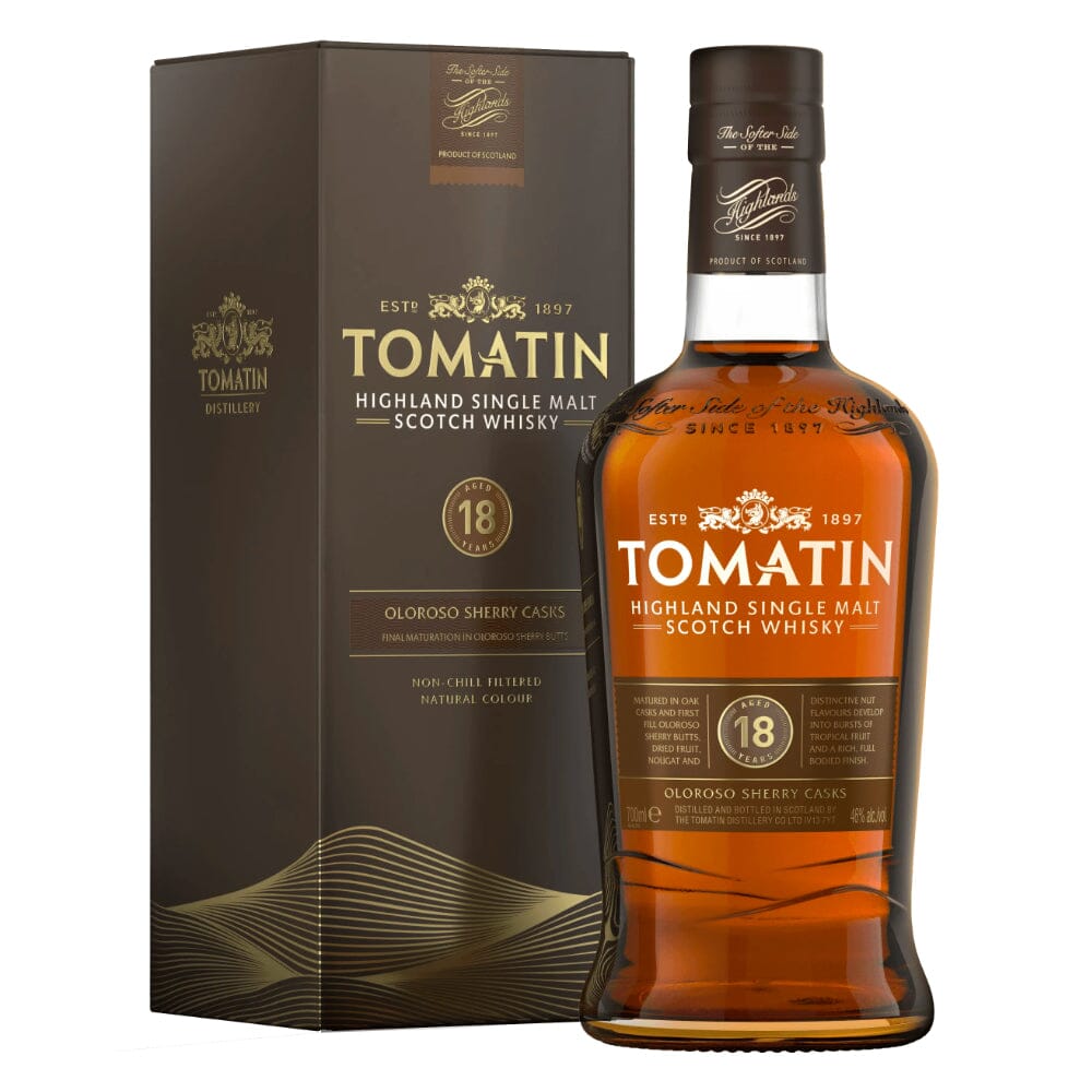 Tomatin 18 Year Old Single Malt Scotch Whisky Scotch Tomatin