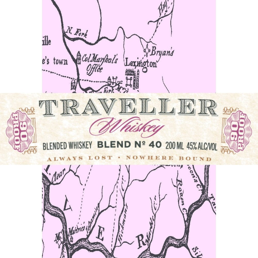 Traveller Whiskey by Chris Stapleton & Buffalo Trace 200ml Blended American Whiskey The Traveller Whiskey