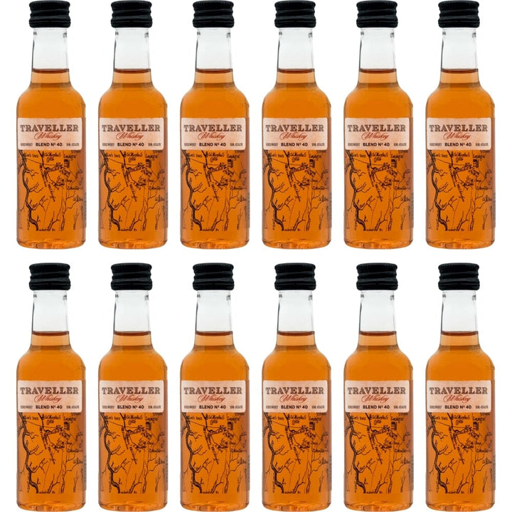 Traveller Whiskey by Chris Stapleton & Buffalo Trace 50ml 12pk Blended American Whiskey The Traveller Whiskey