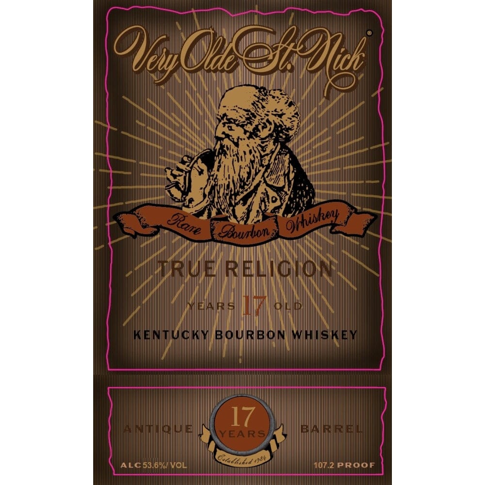 Very Olde St. Nick True Religion 17 Year Old Bourbon Bourbon Very Olde St. Nick