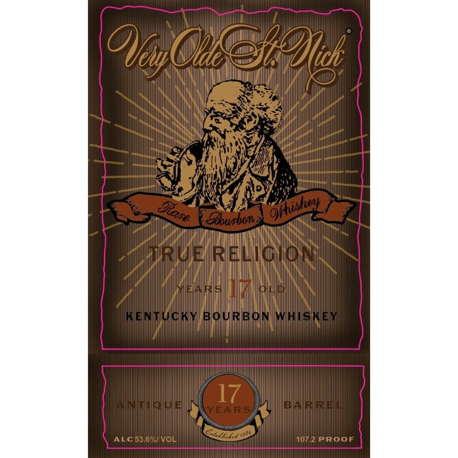 Very Olde St. Nick True Religion 17 Year Old Bourbon Bourbon Very Olde St. Nick
